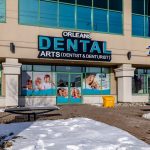 Orleans Dental Arts exterior sign
