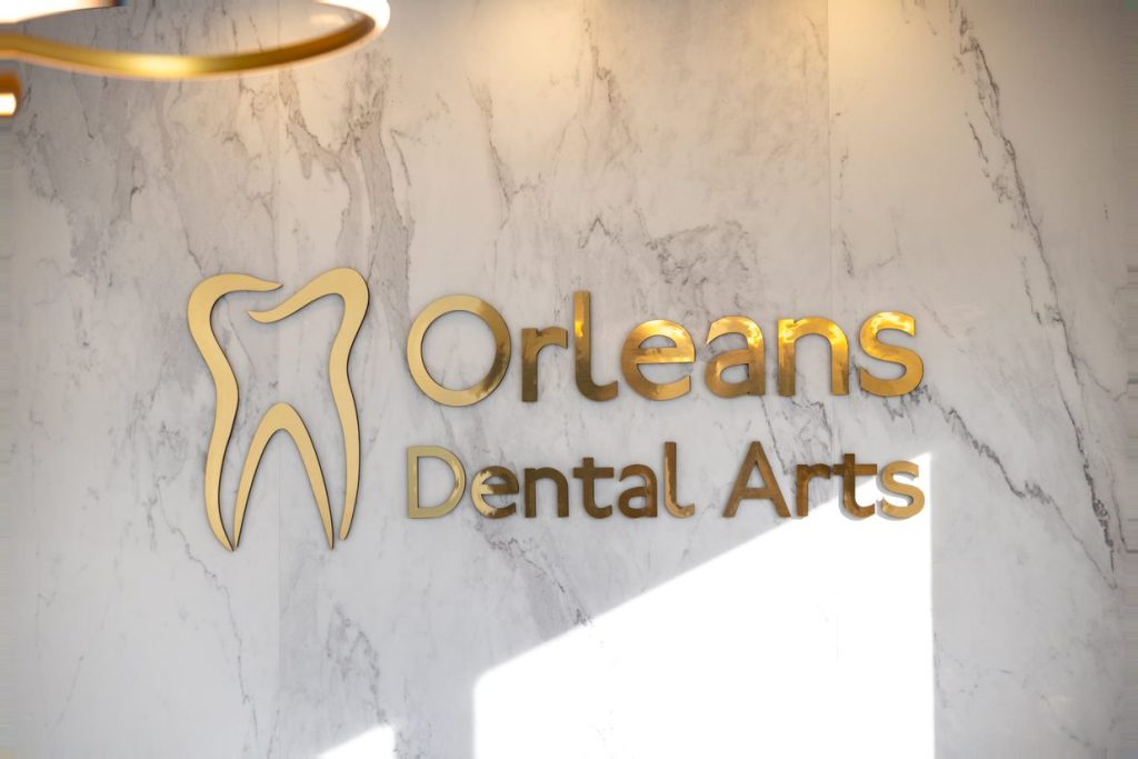 Orleans Dental Arts sign