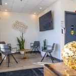 Waiting room decor