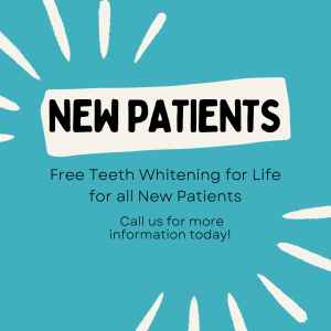 Free Teeth Whitening for Life for New Patients
